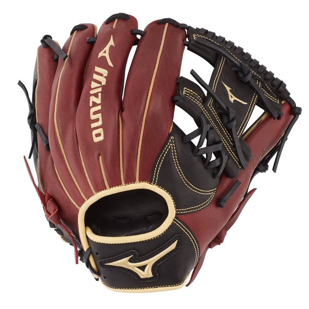 Mizuno MVP Prime Infield 11.75" Férfi Kesztyű Fekete Rózsaszín QPS170648